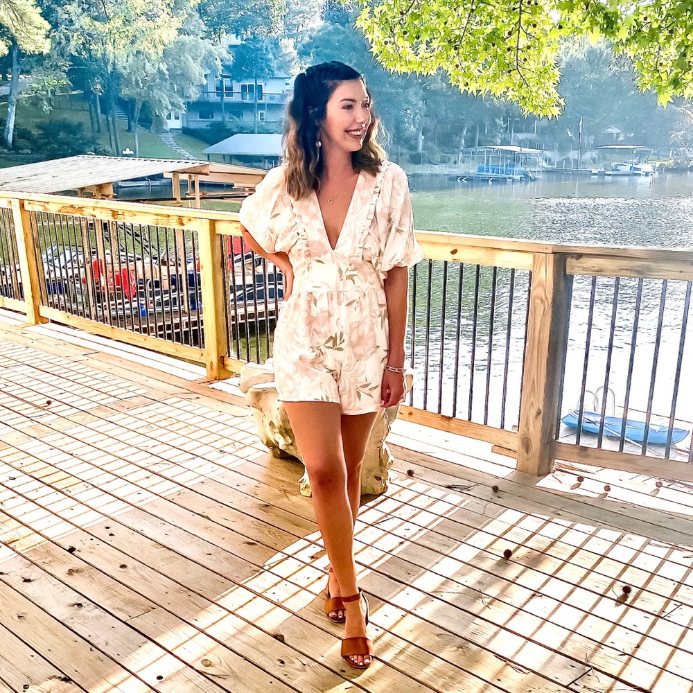 Floral Romper